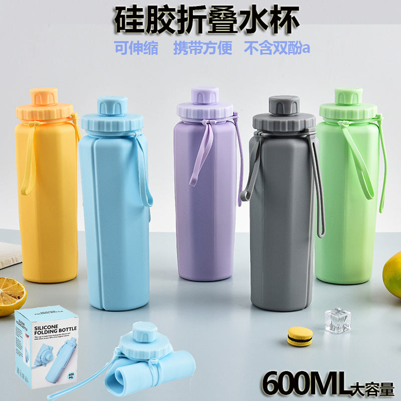 Premium Foldable Silicone Large Capacity Outdoor Sports Water