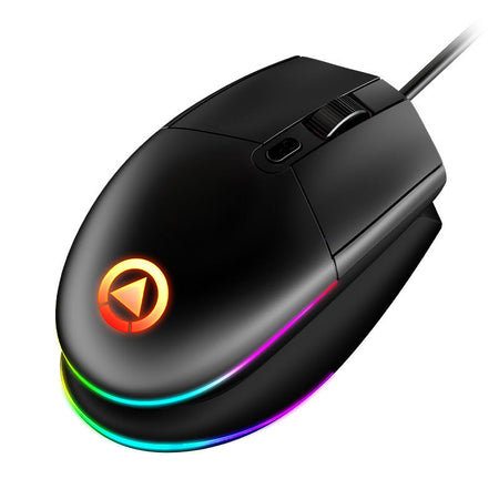 G3SE Wired USB Optical Gaming Mouse Luminous Office Computer in Black