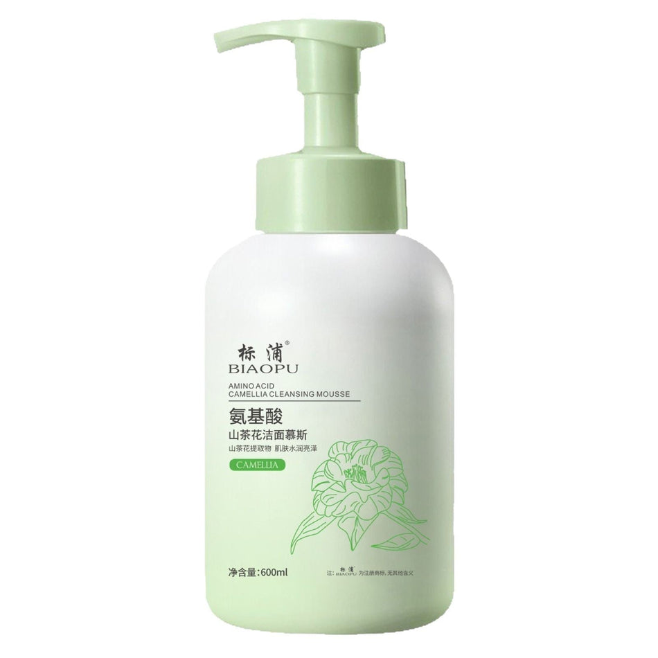 Camellia Amino Acid Cleansing Mousse 600ml Gentle Oil Control