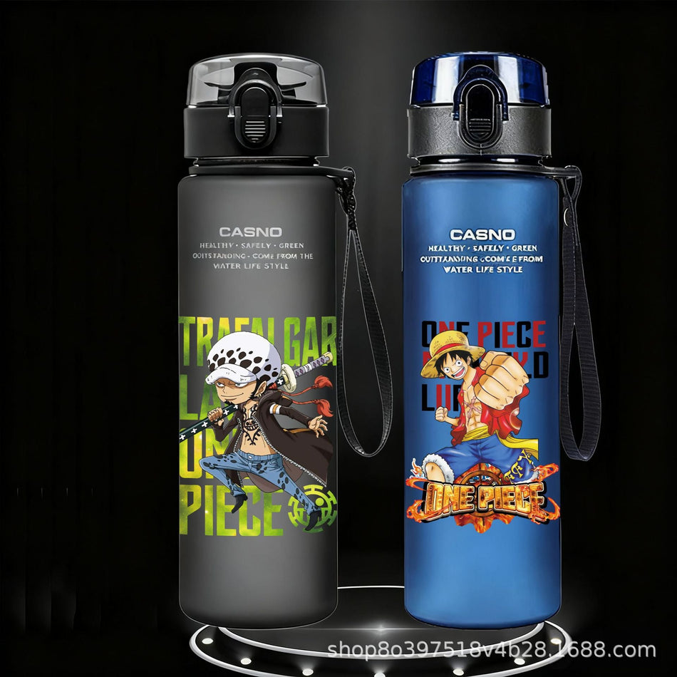Blue-1688a pirates Premium "Pirate 01" Anime Frosted Large-Capacity Space Cup 560ml