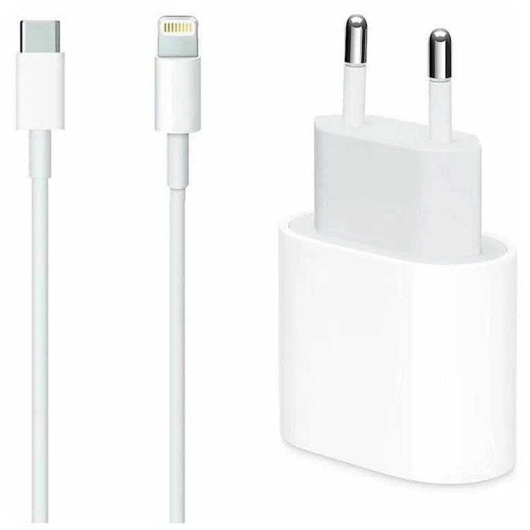 PD20W Fast Charging Adapter with Data Cable Set for iPhone