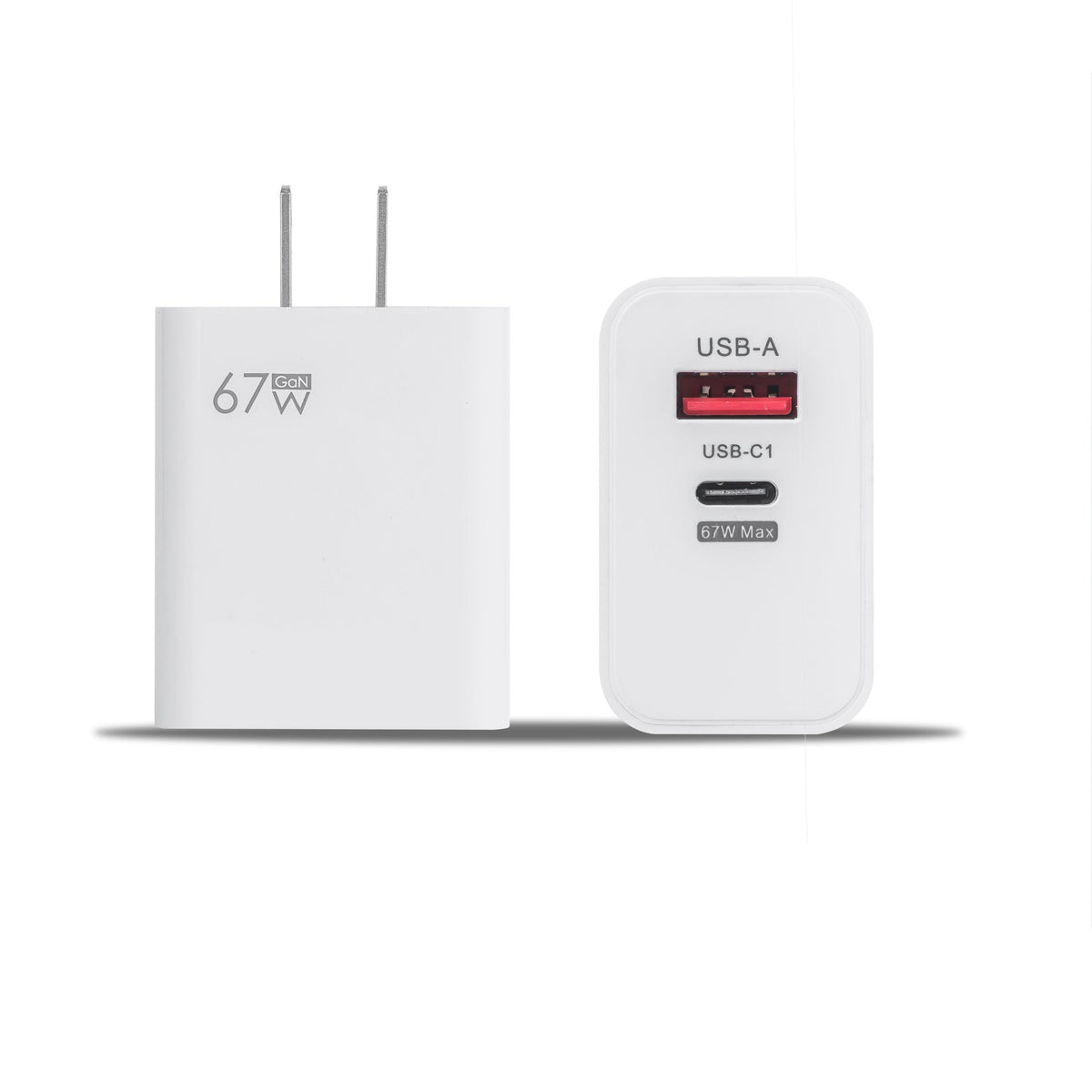 67W GaN Fast Charging Adapter QC3.0 PD Multi-Port Charger
