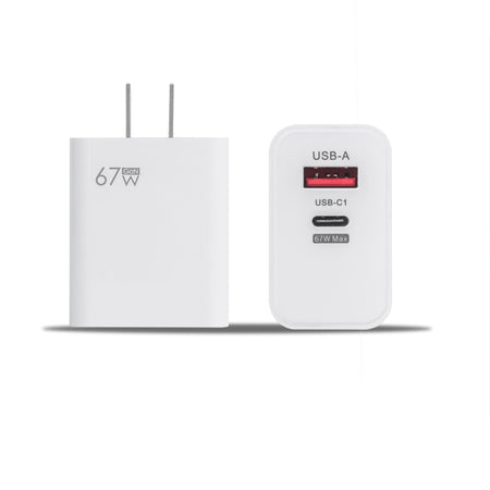 67W GaN Fast Charging Adapter QC3.0 PD Multi-Port Charger