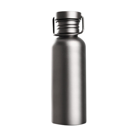 Sandblasted sports Premium Pure Titanium Single-Layer Outdoor Sports Water Bottle and Camping Cup