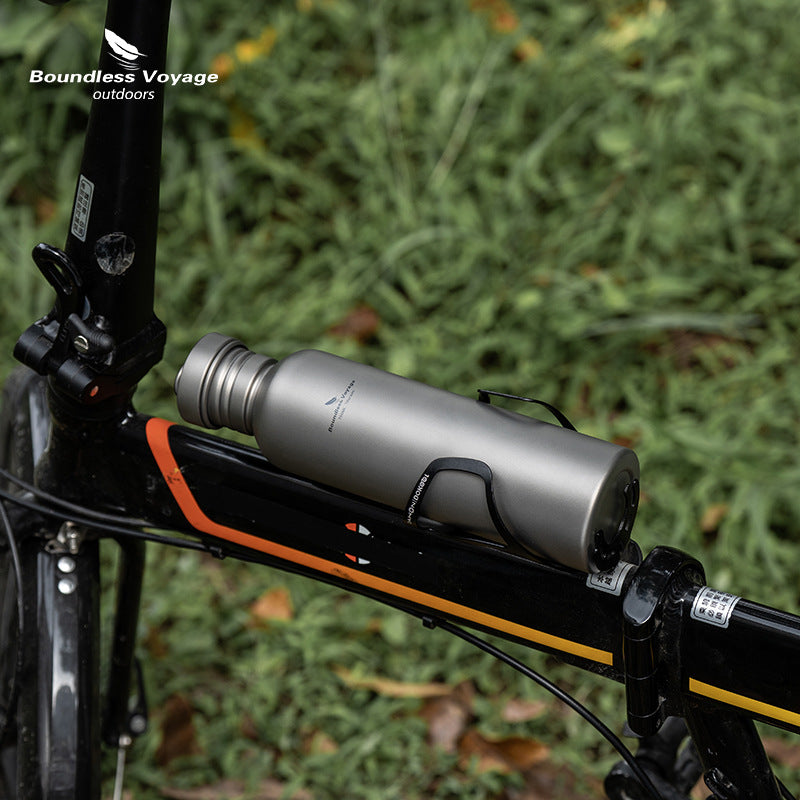 Premium Biwei Pure Titanium Large-Capacity Outdoor Camping Water