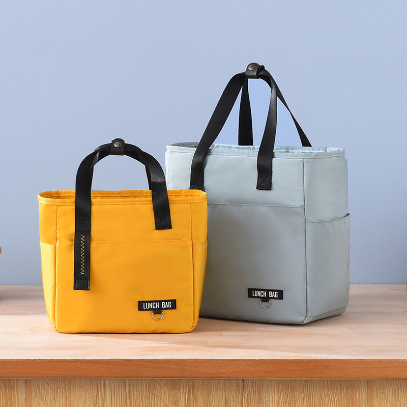 Shangqing Premium PEVA Insulated Simple Fashion Lunch Bag & Portable Wholesale Travel Picnic Tote Small 23*14*22cm