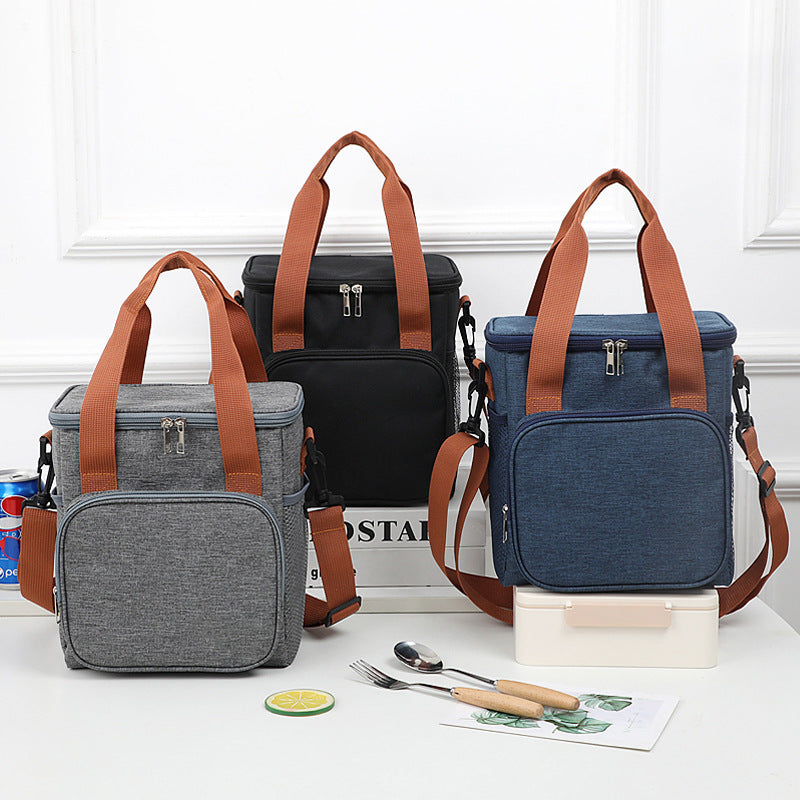 Single layer Premium Temperature-Locking Insulated Bag & Multi-Purpose Hot and Cold Dual-Storage Lunch Tote
