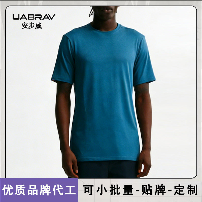 Men's Quick-Dry Sports T-Shirt Breathable Fitness Training Top