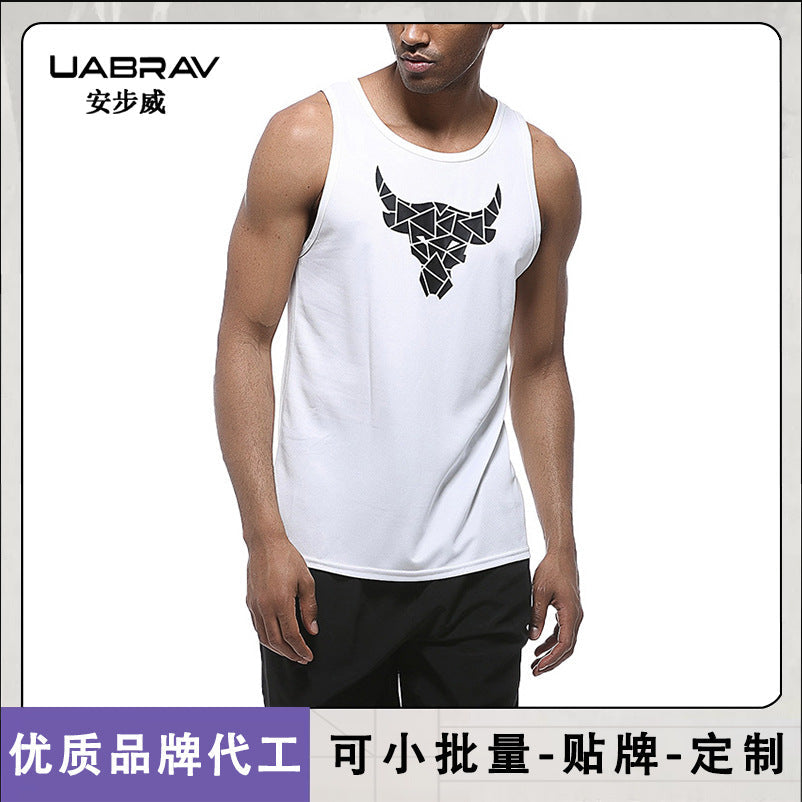 Men's Quick-Dry Training Tank Top Breathable Fitness Vest