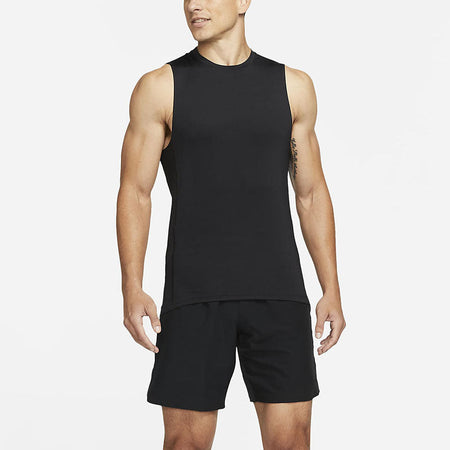 White Men's Quick-Dry Sports Tank Top Breathable Training Vest