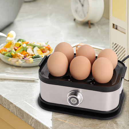 Premium Household Stainless Steel Egg Cooker & Multi-Functional Breakfast Egg Steamer Boiler