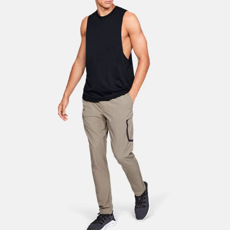Men's Quick-Dry Fitness Tank Top Loose Athletic Training Vest