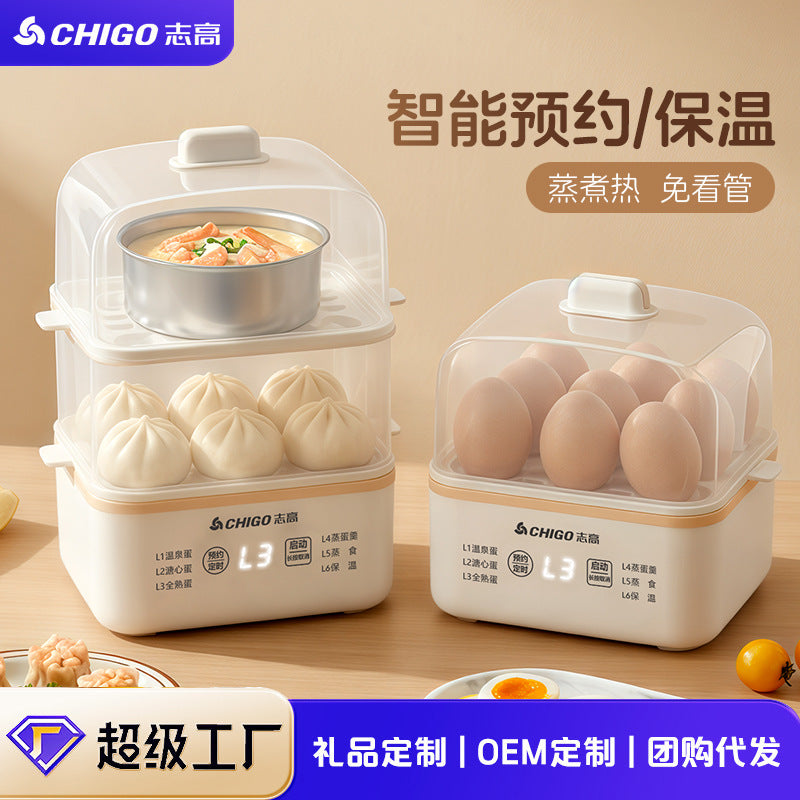 Premium New Multi-Functional Household Egg Steamer & Smart