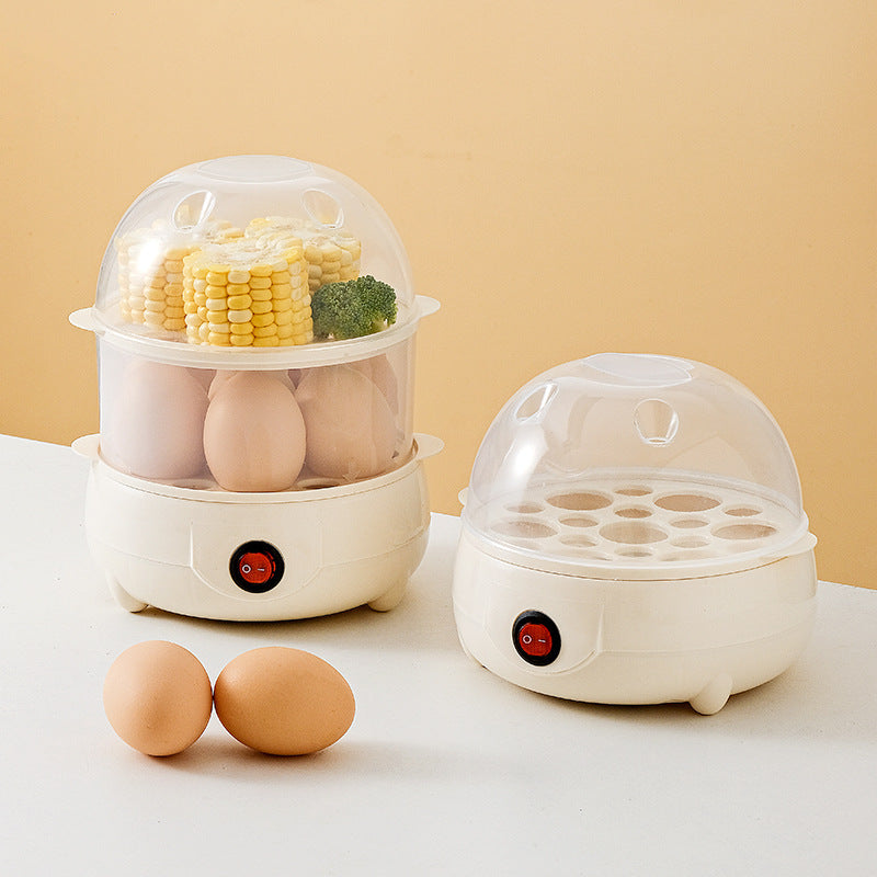 Multi-functional egg Premium Double-Layer Household Egg Cooker & Multi-Functional Automatic Steamer