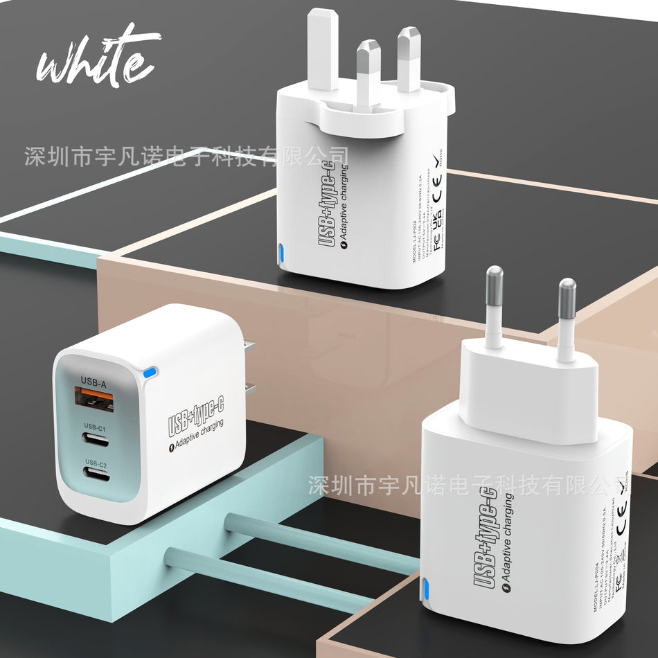 Certified ACC Multi-Port USB Fast Charging Adapter EU US UK