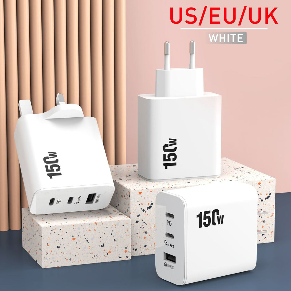 Multi-Port Fast Charging Adapter Apple Samsung Xiaomi Compatible