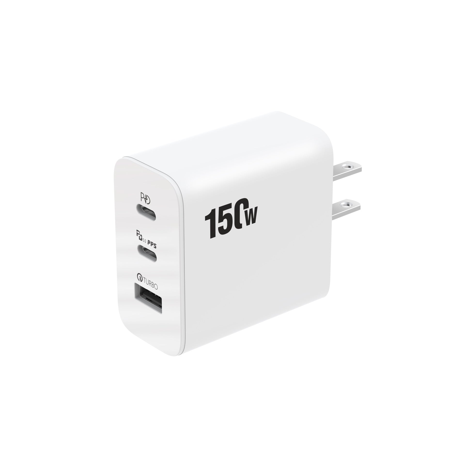 Multi-Port Fast Charging Adapter Apple Samsung Xiaomi Compatible in Black