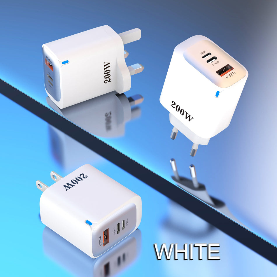 Reverse Charging Full Protocol Fast Charger EU US UK AU Adapter