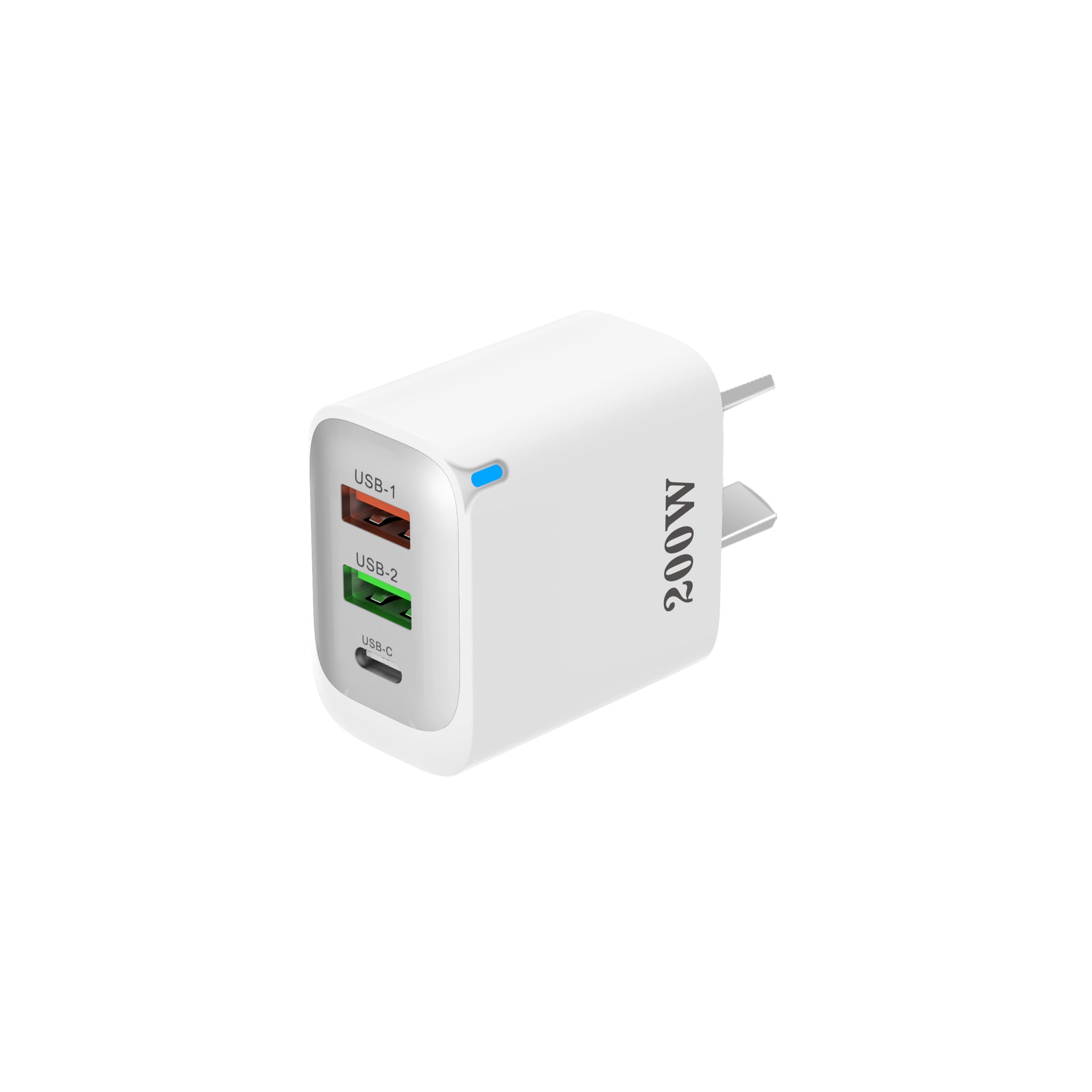 Multi-Port Fast Charging Adapter EU AU IN Standard Travel Charger