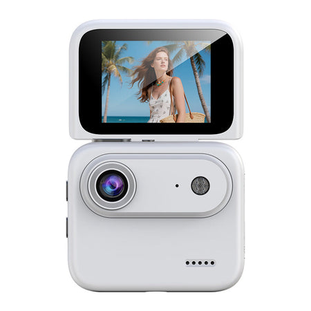Y360 Mini Action Camera for Cycling and Outdoor Vlogging in White