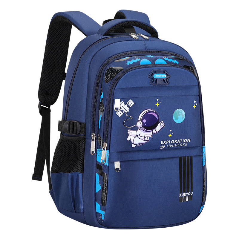 Large-Capacity Lightweight School Backpack for Students