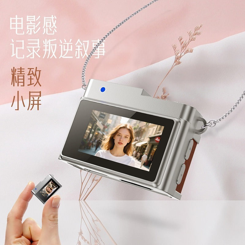 Retro Mini Thumb Clip-On Camera Portable Student Travel Camera
