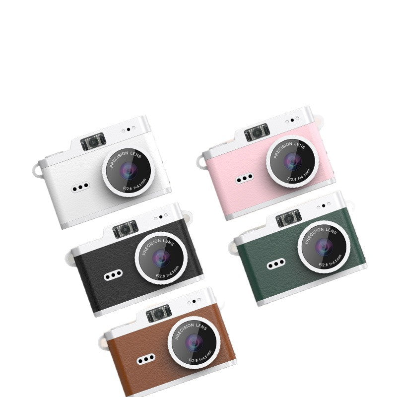Retro Thumb Mini Digital Camera Portable Student Card Camera in Green