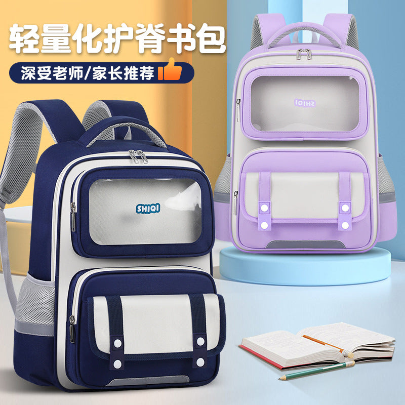 Japanese-Style Large-Capacity Multi-Compartment School Backpack