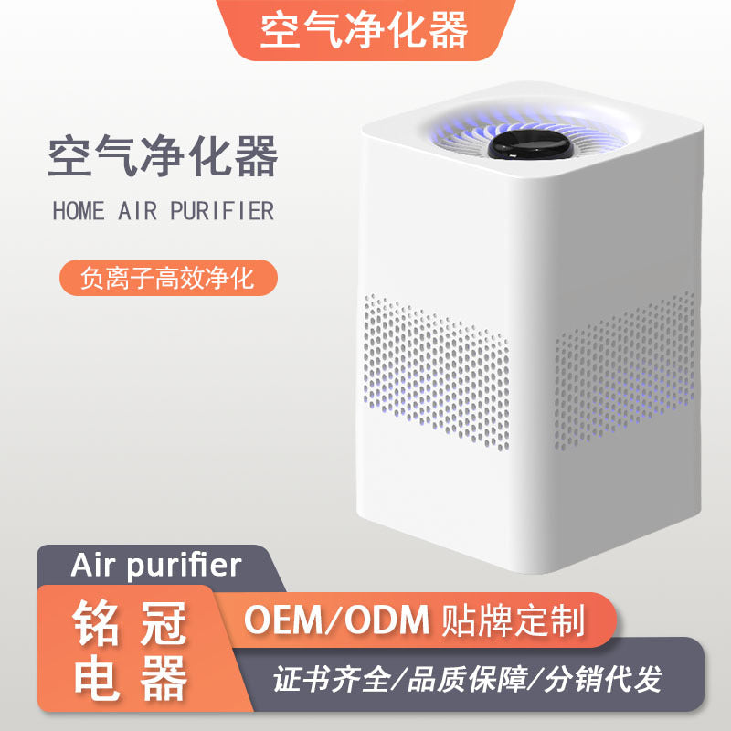 Desktop Negative Ion Air Purifier with Aromatherapy Function