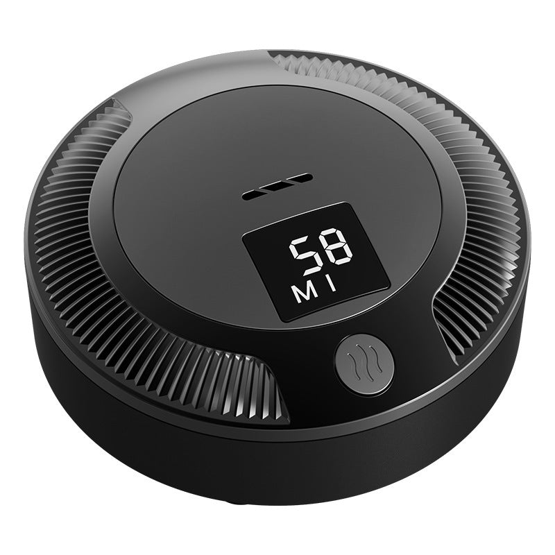 Pearl white Compact Air Purifier for Home and Car with Ozone Deodorizing
