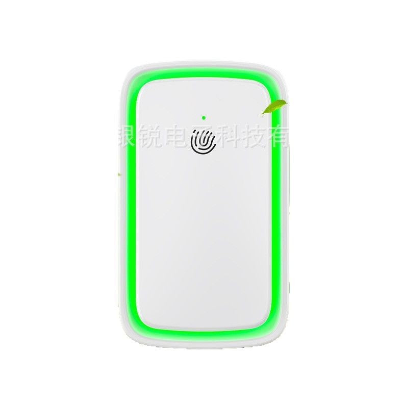 White Household Negative Ion Mini Air Purifier for Bathroom and Pet Odors