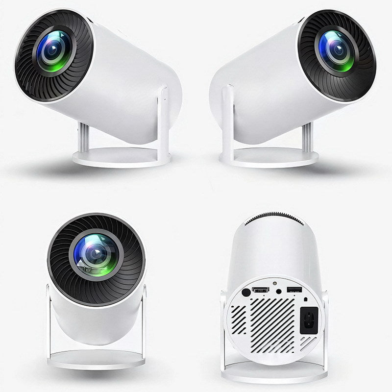 HY300 Portable Android Wireless Projector for Outdoor HD Display