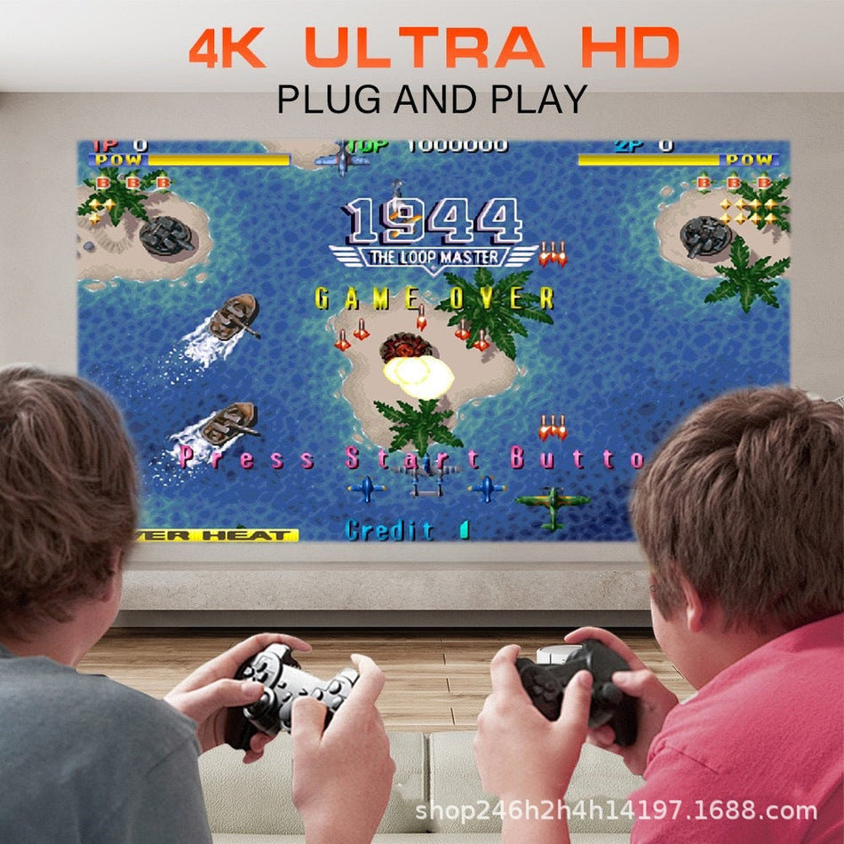 HY300 Android Game Projector with Wireless Controller Home