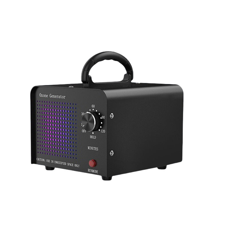 Black Household Ozone Air Purifier for Formaldehyde and Odor Control
