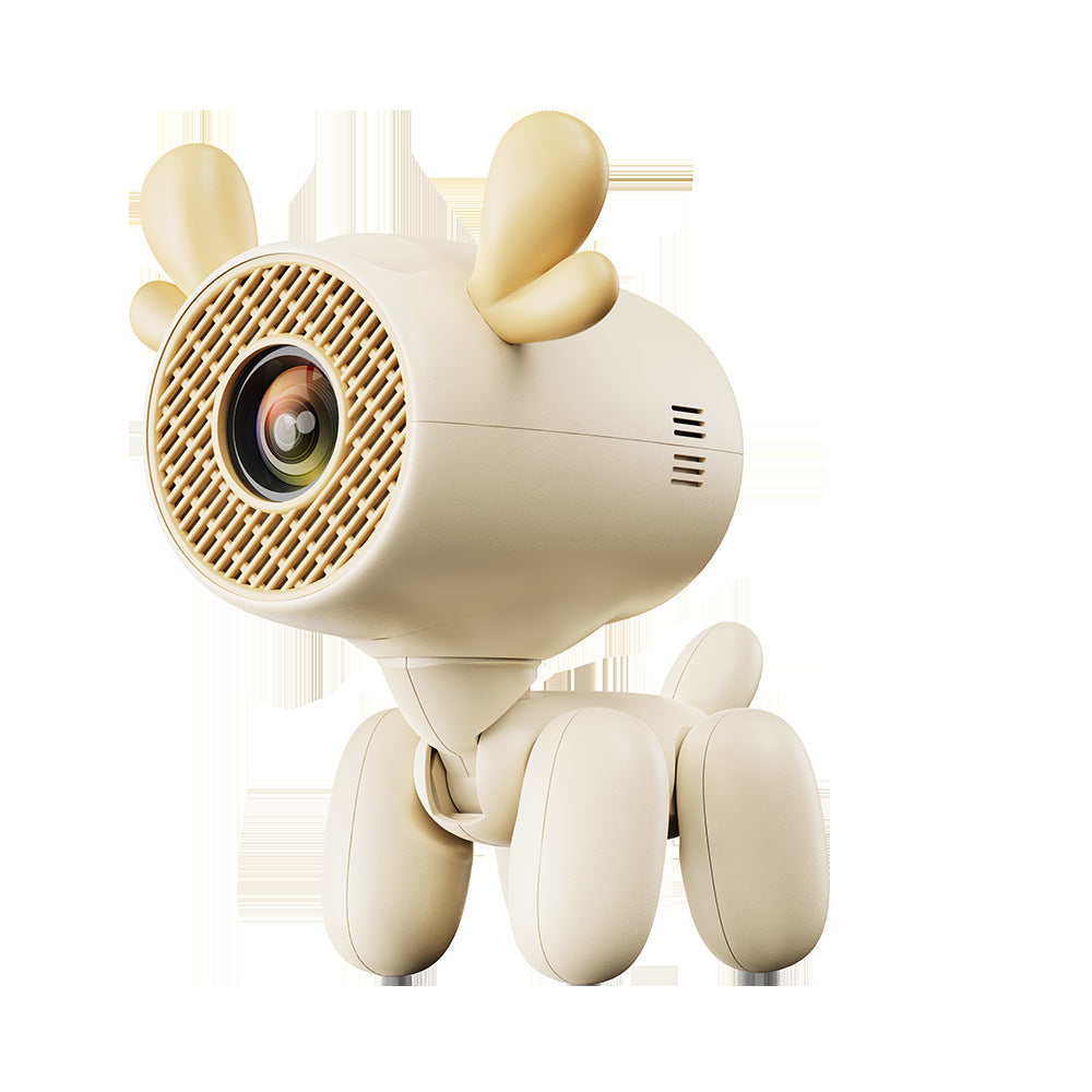Deer Design 4K Android Portable Projector for Home and Outdoor Use