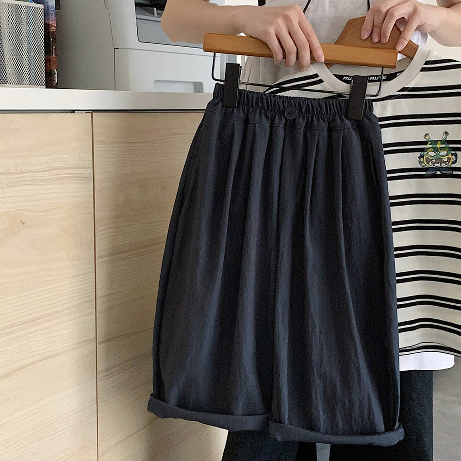 Kids Korean Style Wide Leg Anti-Mosquito Casual Pants