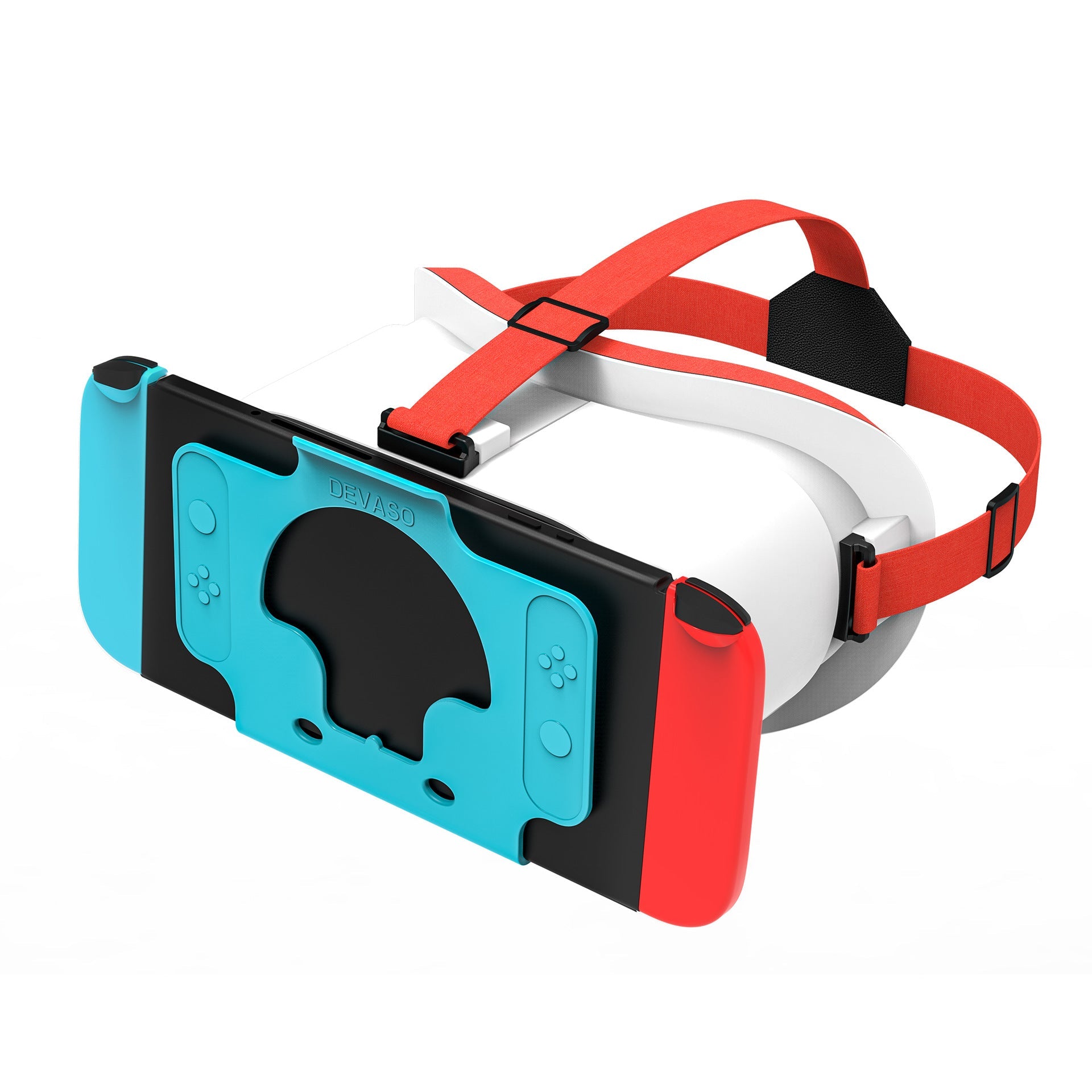 Switch Compatible VR Headset with OLED 3D Display Viewer
