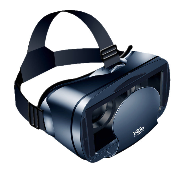 3D VR Headset with Blue Light Protection for Mobile Virtual Reality in Black