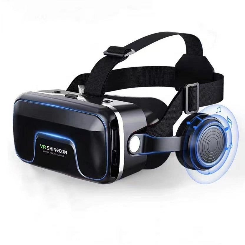 VRSHINECON 5th Gen 3D VR Headset Stereo Theater Glasses