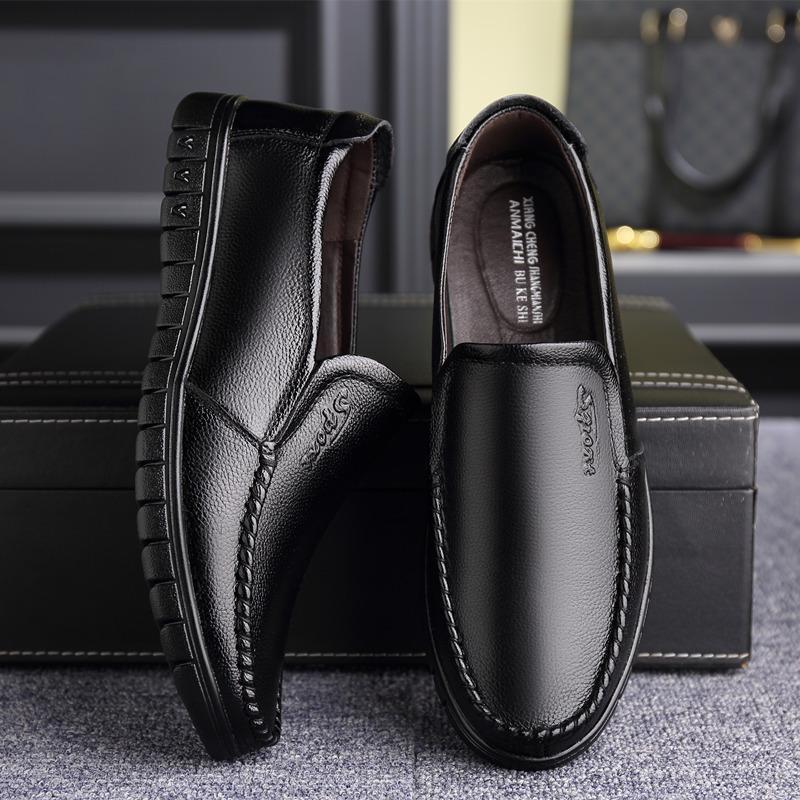 Men's Soft Sole Casual Loafers Non-Slip Comfort Work Shoes