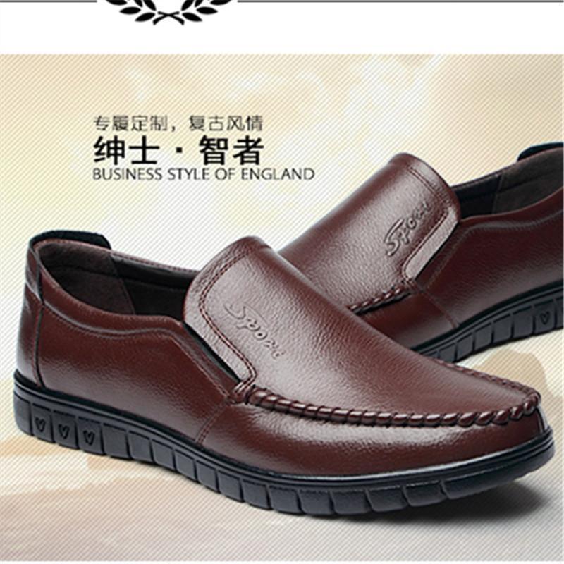 Men's Soft Sole Casual Loafers Non-Slip Comfort Work Shoes