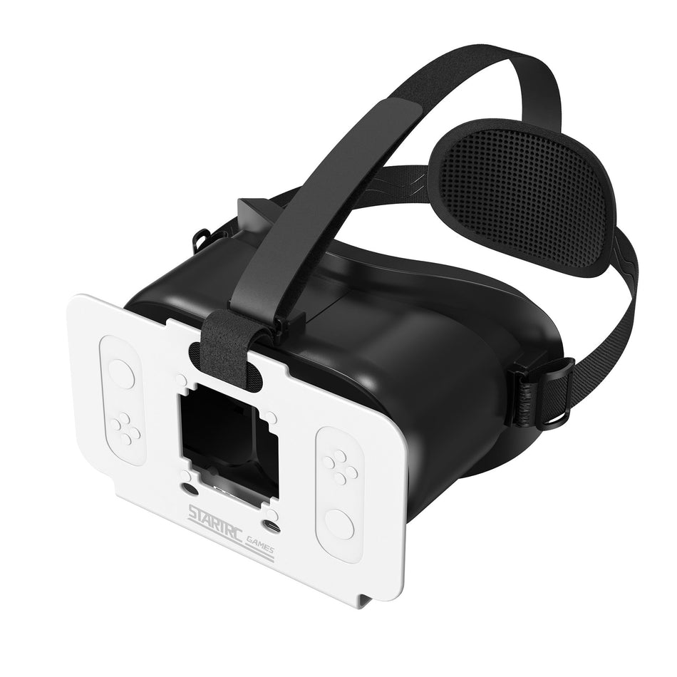 Adjustable IPD VR Headset for Switch 2 3D Virtual Reality Glasses in White