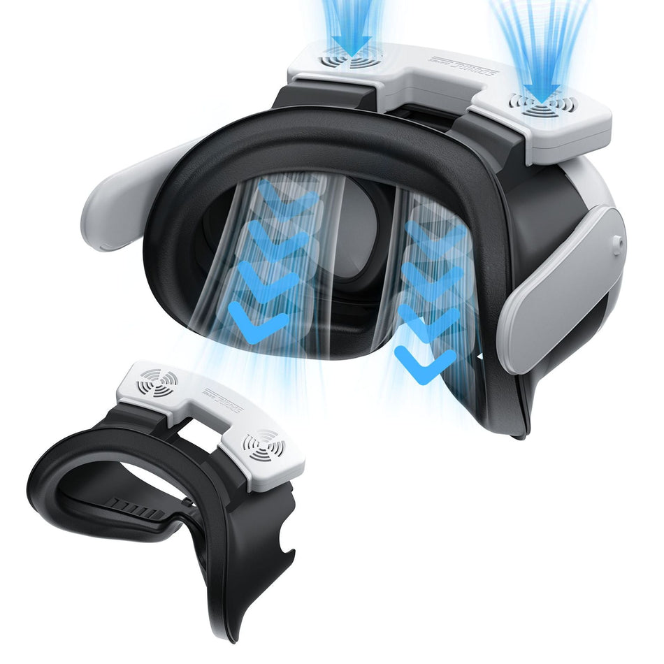 Meta Quest 3 VR Face Mask with Airflow Cooling and Quick Release