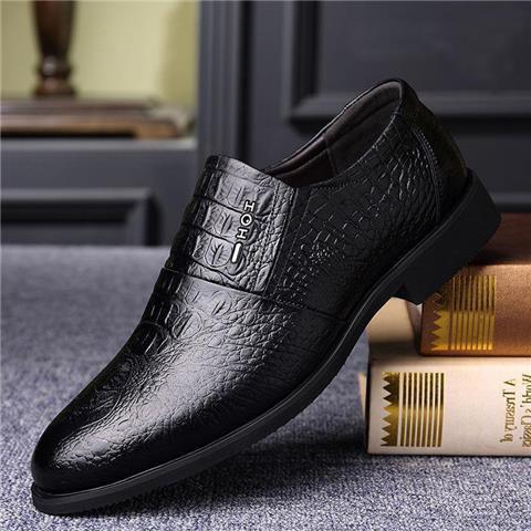Men's Pointed Toe Tassel Loafers Casual Slip-On Dress Shoes