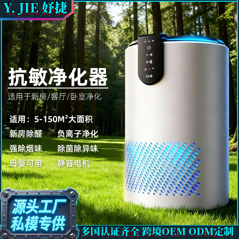 Household Air Purifier for Formaldehyde and Smoke Removal