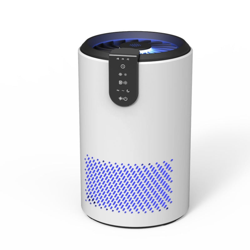 White Household Air Purifier for Formaldehyde and Smoke Removal