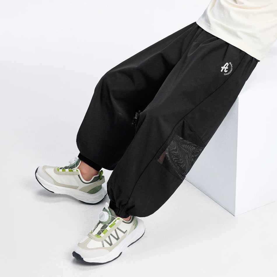 Kids Quick Dry Sports Pants Lightweight Stretch Casual Trousers