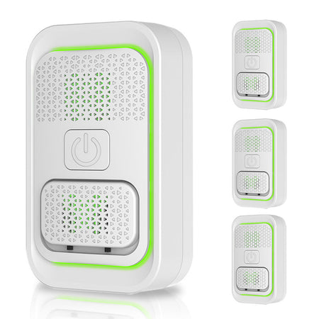 White Plug-In Negative Ion Air Purifier for Home Odor Removal