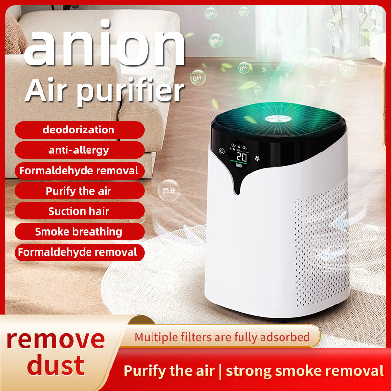 Desktop Negative Ion Ozone Air Purifier for Home Use