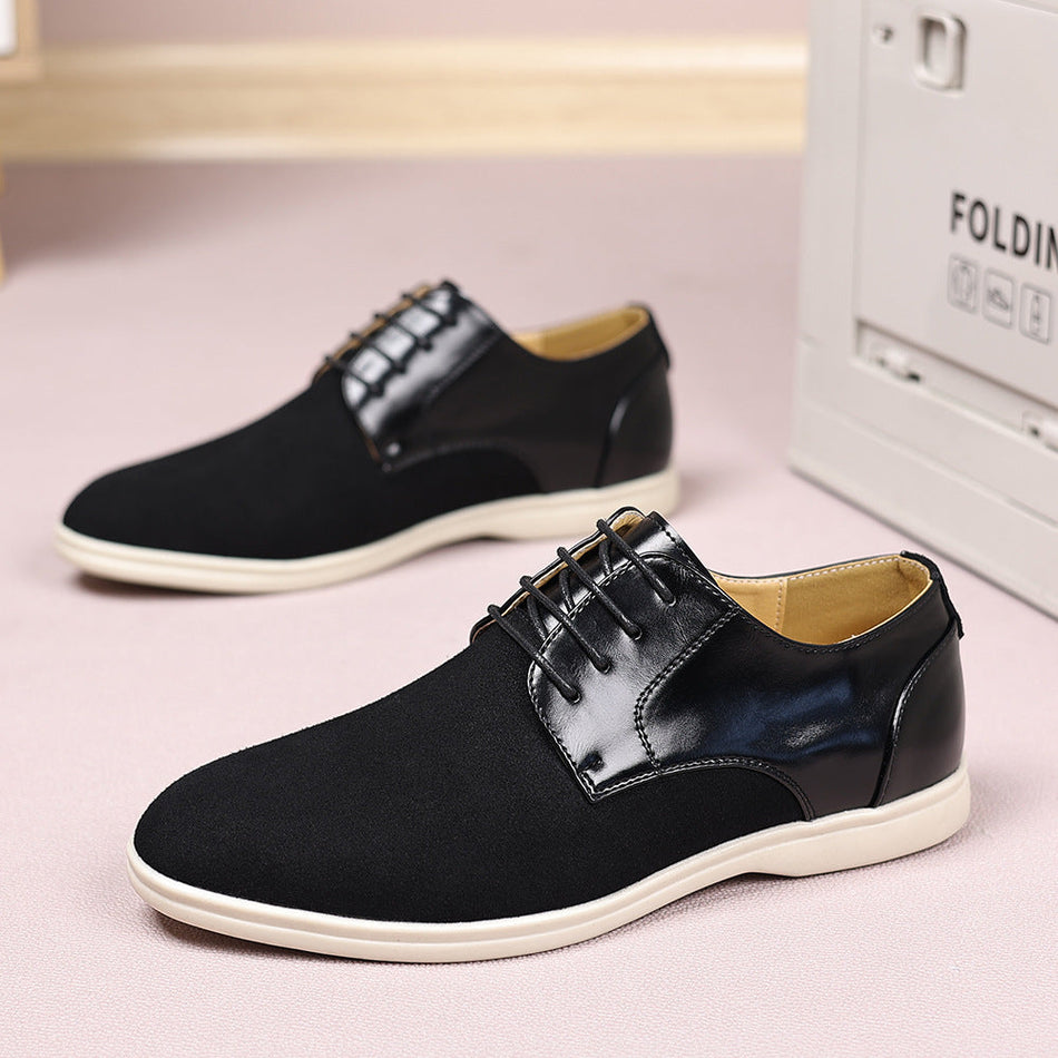 Men's Lightweight Casual Lace-Up Shoes Breathable Outdoor